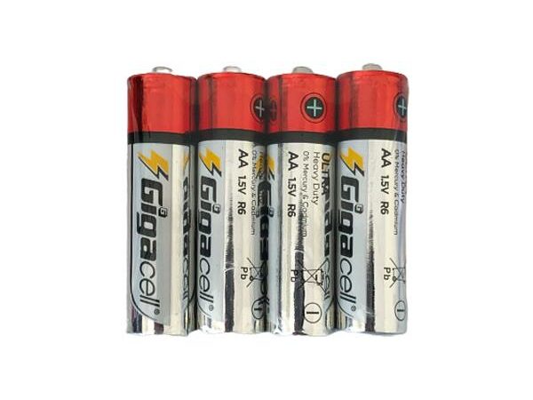 باتری قلمی گیگاسل پک 4 تایی