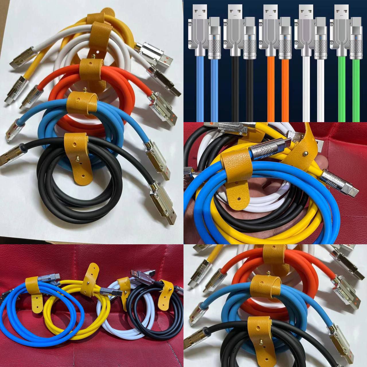 كابل غول شارژر کابل شارژ اورجینال سوپر فست Cable Wide Compatibility 120w - تصویر 1